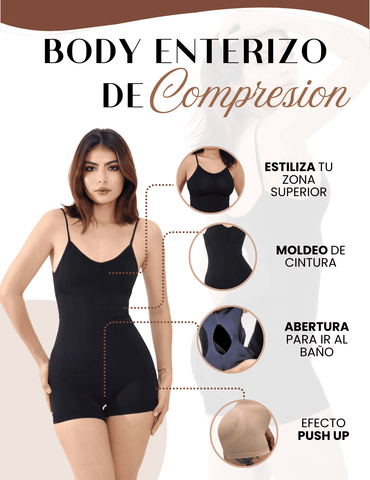 FAJA DE COMPRESION SIN COSTURAS EFECTO PUSH UP