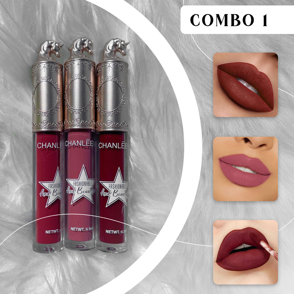 ¡TENDENCIA! Labiales mate de alta duracion