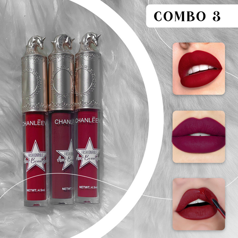 ¡TENDENCIA! Labiales mate de alta duracion